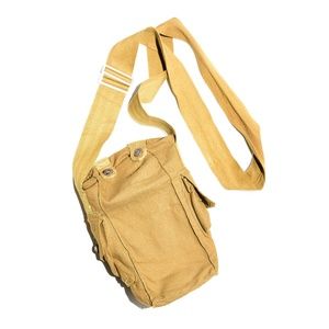 Vintage USA GI Military Gas Mask Bag